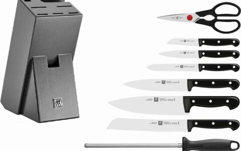 历史最低价！ZWILLING 双立人 Twin Chef 不锈钢刀具9件套特卖+包邮！原价590 