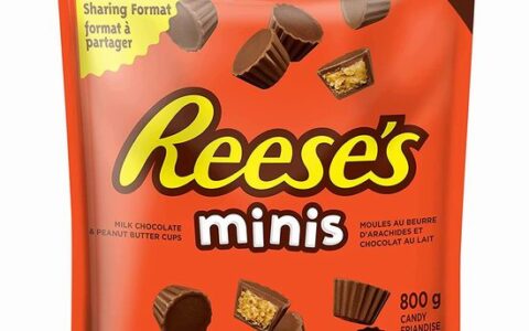 Reese's 牛奶巧克力花生酱杯（800克）特卖+买5个额外9.5折（可拼单）！