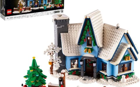 历史低价！LEGO 乐高 10293 圣诞老人驾到 (1445 Pcs) 特卖+包邮！带发光积木
