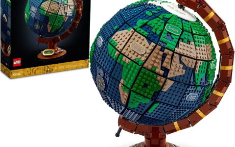 LEGO 乐高 21332 世界地球仪 (2585 Pcs) 特卖+包邮！可旋转并探索，可在黑暗中发光，复古航海图标