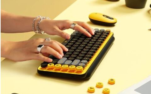 Logitech 罗技 POP Keys 无线机械表情符号键盘特卖+包邮！