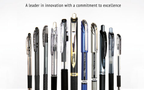 派通 Pentel 圆珠笔，速干笔，墨水笔，自动铅笔，笔芯等特卖