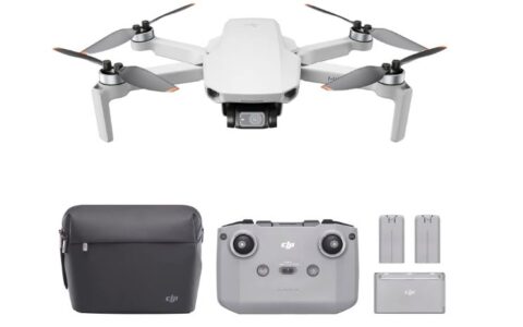 DJI 大疆 Mini 2 Fly More Combo 超轻可折叠无人机套装特卖+包邮！