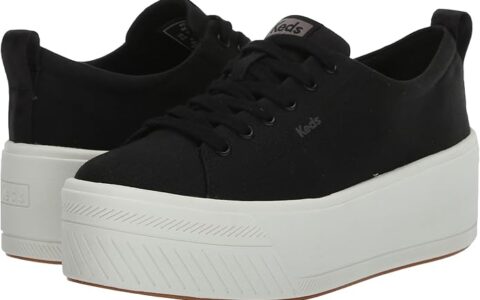 超低价！Keds Skyler 经典舒适 增高厚底帆布鞋 特卖！多尺码可选！