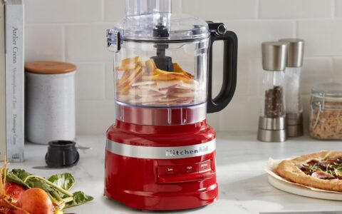 历史低价！KitchenAid 7杯量 食物处理机/料理机特卖+包邮！带切片切丝工具，3色可选！