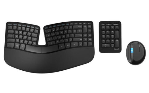 Microsoft Sculpt 人体工程学桌面无线键盘鼠标套装特卖+包邮！