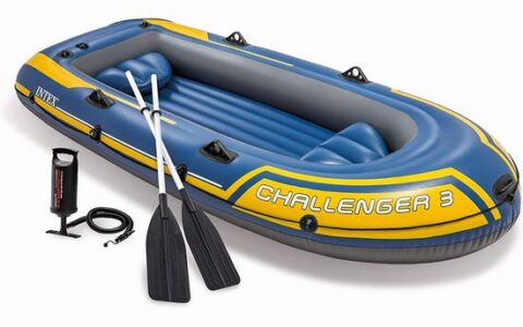 历史低价！Intex Challenger 三人充气船/橡皮艇/钓鱼船特卖+包邮！
