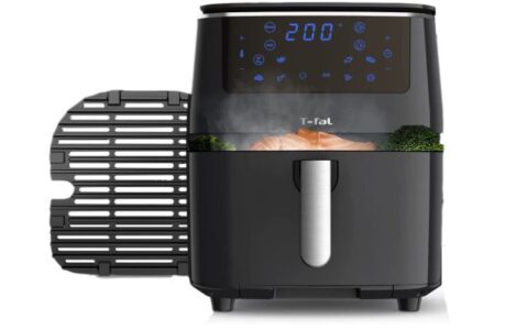 T-Fal  6.5升 大号 空气煎炸/蒸汽/烧烤 3合一数字智能空气炸锅特卖+包邮！