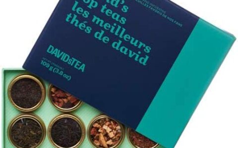 历史低价！DAVIDsTEA  散装12种茶叶花草茶礼盒特卖！