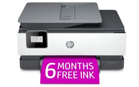 历史低价！HP OfficeJet 8015e 多功能无线彩色喷墨打印机特卖+包邮！ 送半年Instant Ink