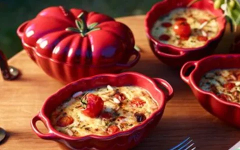Staub 16盎司陶瓷番茄锅/烤盅特卖+包邮！