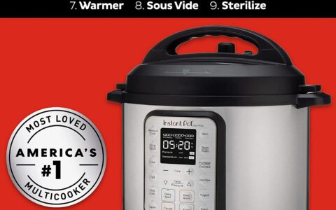Instant Pot Duo Plus 6夸脱 9合一 超智能电压力锅特价+包邮！