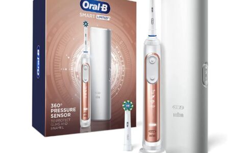 Oral-B Smart Limited 智能电动牙刷特卖+包邮！送2个刷头，去除5倍牙菌斑！