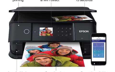 Epson 爱普生 Expression Premium XP-6100 无线彩色照片打印机带扫描复印功能特卖+包邮！