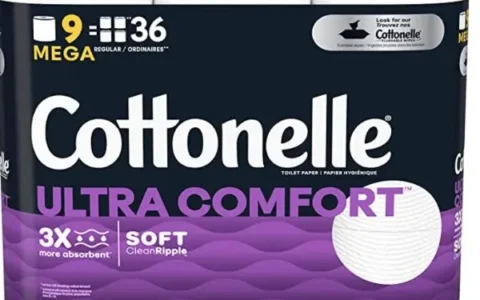 历史低价！Cottonelle 新款超柔卫生卷纸特卖+5个以上额外9.5折（可拼单）！ 9大卷=36卷