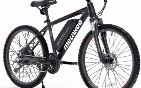 历史最低价！Gyrocopters Cybertrack 100 电动山地自行车特卖+包邮！
