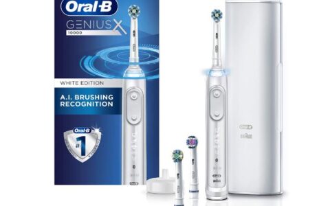 Oral-B 欧乐B Genius X 人工智能电动牙刷套装特卖+包邮 !  带3个替换刷头，充电旅行盒