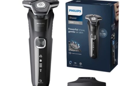 历史低价！Philips 飞利浦 5000系列 S5898/25 干湿两用电动剃须刀带充电座特卖+包邮！