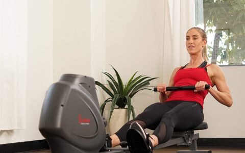 Sunny Health & Fitness SF-RW5801 可折叠磁阻划船机/划艇机特卖+包邮！
