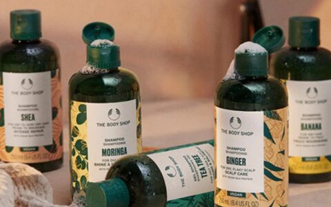 美体小铺 The Body Shop 全场护肤品、洗浴美发品和超值套装等任购2件立享8折！收明星产品生姜洗发水、椰子油身体乳、护手霜等