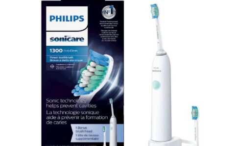 历史低价！Philips Sonicare Dailyclean 1300 充电式电动牙刷特卖+包邮！电池寿命长达14天