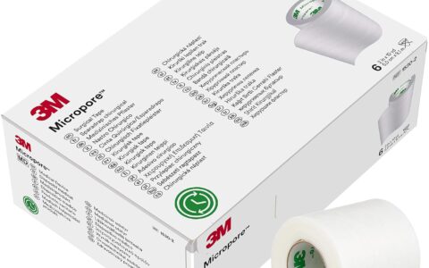 超低价！3M Micropore Tape 医用胶带（6卷）特卖！敏感肌可用
