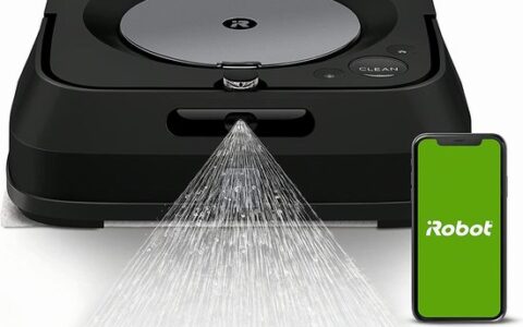 历史低价！iRobot Braava Jet m6 智能擦地机器人特卖+包邮！ 2色可选！干湿双擦，彻底去污