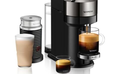 历史最低价！Nespresso 雀巢 Vertuo Next Premium 胶囊咖啡机带奶泡机套装特卖+包邮！by Breville