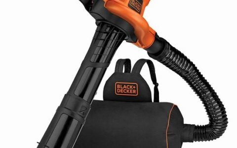 历史低价！BLACK+DECKER BEBL7000 高性能 带背包式集尘袋 三合一吹叶机特卖+包邮！
