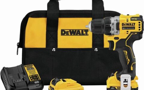 历史低价！DEWALT 12V MAX XTREME 紧凑型无刷电钻套装特卖+包邮！