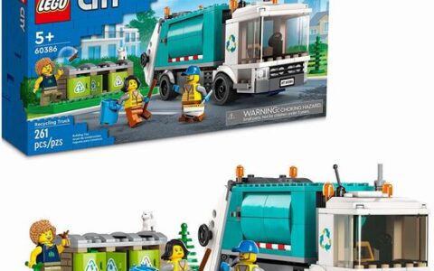 LEGO 乐高 60386 环卫垃圾车（261Pcs）特卖+包邮！
