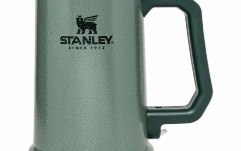 Stanley 24盎司 不锈钢 带开瓶器啤酒保温杯特卖！