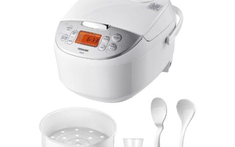 Toshiba 东芝 7合1 智能3D烹饪 电饭煲特卖+包邮！6杯生米量，带蒸笼，原价259