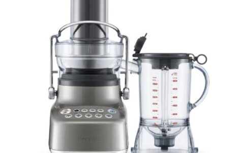 历史低价！Breville 3X Bluicer 不锈钢榨汁机/搅拌机二合一特卖+包邮！自清洁功能