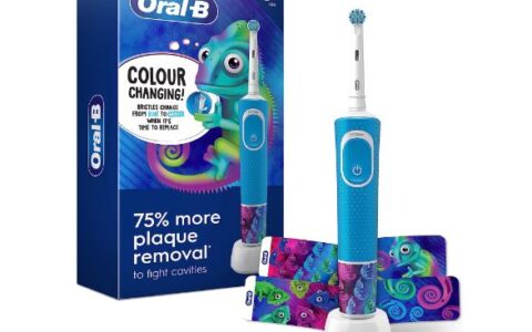 Oral-b Kids 儿童电动牙刷特卖！带1个敏感刷头