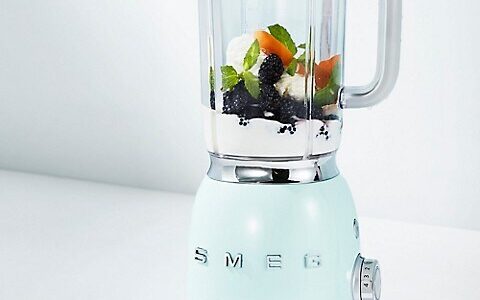意大利高颜值小家电 Smeg 48盎司复古风搅拌机特卖+包邮！
