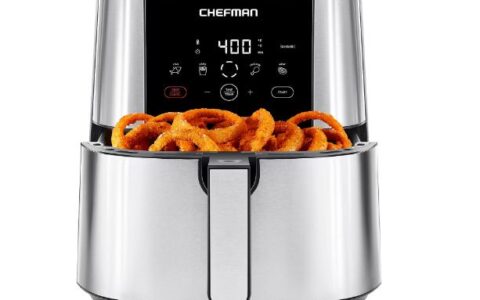 历史低价！Chefman TurboFry 8夸脱大容量 数字空气炸锅特卖+包邮！