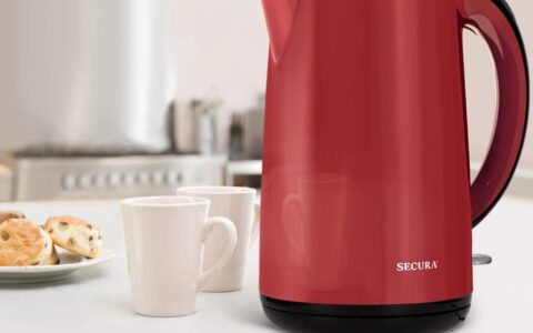 Secura 1.7L 不锈钢双壁电水壶特卖+包邮！2色可选