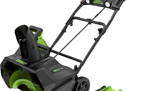 Greenworks PRO 2600402 20英寸80V 无绳电动铲雪机特卖+包邮！