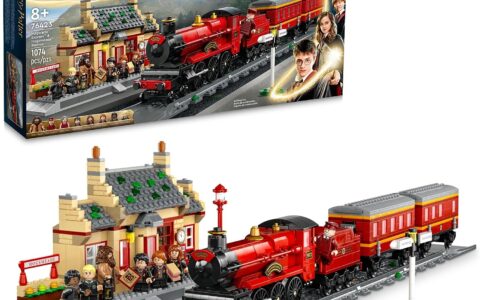 历史低价！乐高 LEGO 新品 76423 哈利波特 霍格沃茨特快与霍格莫德车站（1074块）特卖+包邮！