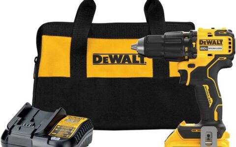 DEWALT 得伟 DCD798D1 20V MAX 紧凑型无刷电锤钻套装特卖+包邮！