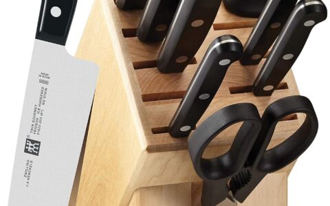 历史低价！Zwilling 双立人 Twin Gourmet 不锈钢刀具10件套特卖+包邮！