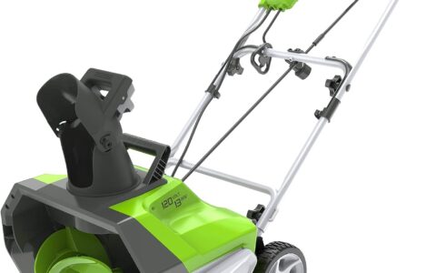 网购周一价！GreenWorks 2600502 电动铲雪机特卖+包邮！13安培 20英寸