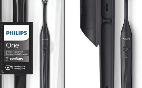 Philips 飞利浦 One 充电电动牙刷特卖+包邮！时尚轻巧，带便携盒，充电一次可刷一个月