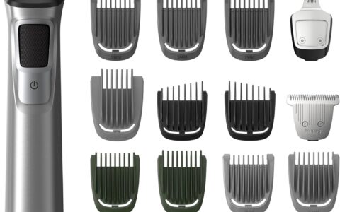 历史低价！Philips 飞利浦 Multigroom 7000系列 MG7790/28  一体式修剪器套装特卖+包邮！理发/剃须/除体毛全部搞定