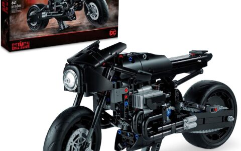 历史低价！LEGO 乐高 42155 BATCYCLE 蝙蝠侠摩托车 (641块) 特卖+包邮！