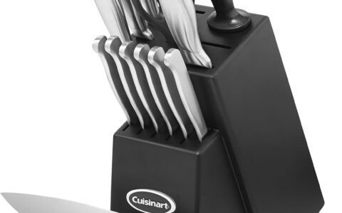 Cuisinart SSC-15C 专业厨房不锈钢刀具15件套特卖+包邮！原价179.99
