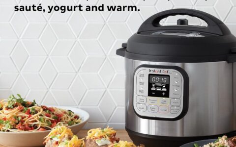 Instant Pot Duo Mini 3夸脱（12杯量） 7合1 多功能快煲特卖+包邮！原价140