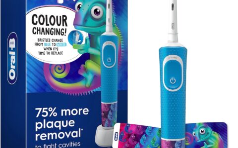 历史低价！Oral-B 儿童电动牙刷特卖！带1个敏感刷头