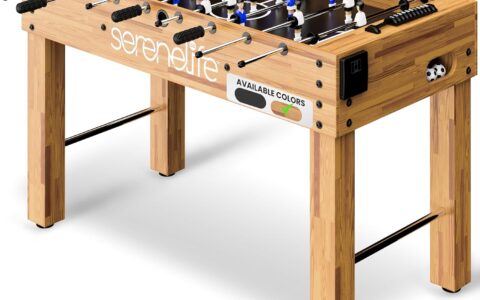 SereneLife 48英寸 桌上足球 比赛尺寸便携式足球游戏桌特卖+包邮！